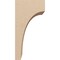 Ekena Millwork 8"W x 8"D x 16"H Wide Huntington Rough Cedar Woodgrain TimberThane Corbel, Primed Tan CORUR08X08X16HUNRCPR - alternate 4